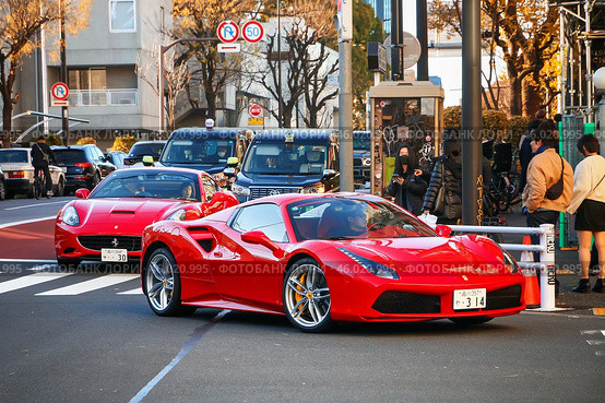 Ferrari 458 Spider. Редакционное фото, фотограф Art Konovalov / Фотобанк Лори
