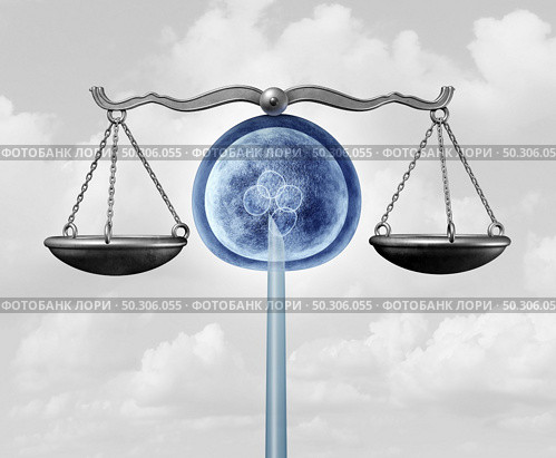 Fertility law and assisted reproductive technologies legal issues as surrogate rights and IVF legislation as a 3D render. Стоковое фото, агентство Ingram Publishing / Фотобанк Лори