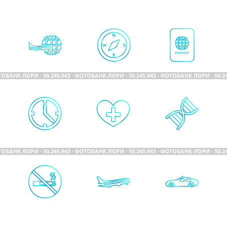 fitness, nutrious , workout , travelling, icon, vector, design,  flat,  collection, style, creative,  icons , travel , location , destination , diet , fitness plan , gym , bodybuilding , . Стоковая иллюстрация, агентство Ingram Publishing / Фотобанк Лори