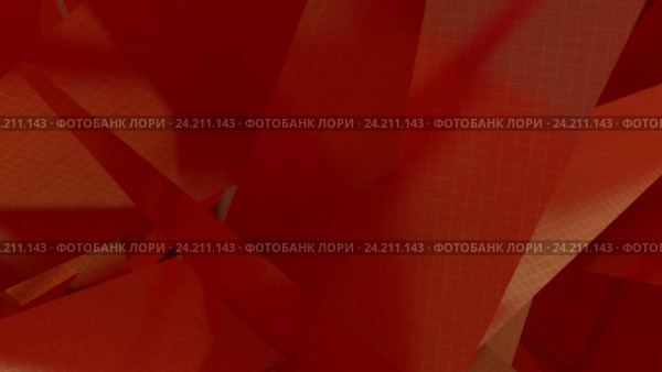 Фон из красных треугольников с текстурой сетки с мягкими краями. Стоковая анимация, аниматор Денис Барановский / Фотобанк Лори