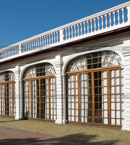 Фрагмент галереи дворца "Монплезир". Петергоф (2009 год). Редакционное фото, фотограф Заноза-Ру / Фотобанк Лори