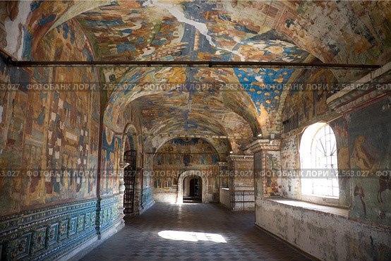 Фрески церкви Ильи Пророка в Ярославле (2011 год). Редакционное фото, фотограф Наталья Волкова / Фотобанк Лори