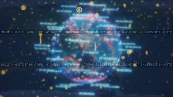 Futuristic Interface for Sci-Fi. Стоковое видео, видеограф Данил Руденко / Фотобанк Лори