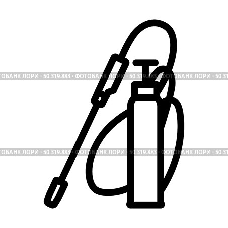 Garden Sprayer Icon. Bold outline design with editable stroke width. Vector Illustration. Стоковая иллюстрация, агентство Ingram Publishing / Фотобанк Лори