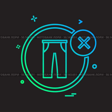Garments icon design vector. Стоковая иллюстрация, агентство Ingram Publishing / Фотобанк Лори