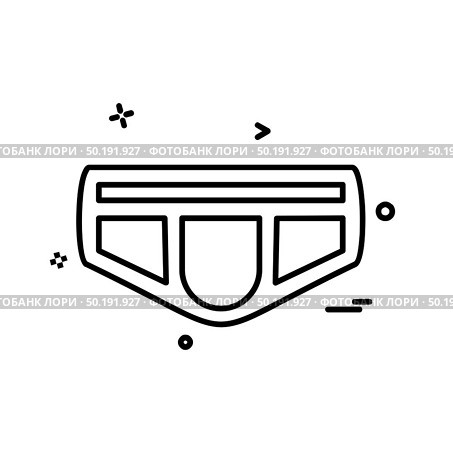 Garments icon design vector. Стоковая иллюстрация, агентство Ingram Publishing / Фотобанк Лори