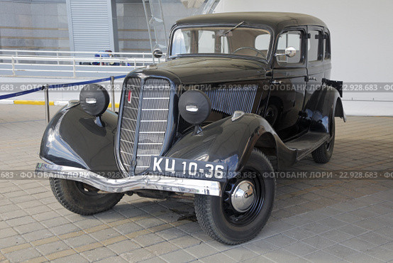 ГАЗ-М1 "Эмка" 1939 года выпуска (2016 год). Редакционное фото, фотограф Игорь Долгов / Фотобанк Лори