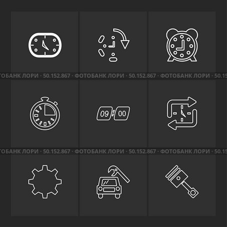 gear , setting , stopwatch , Watch , time , clock , alaram , day , timers , icon, vector, design,  flat,  collection, style, creative,  icons , setting , gear , . Стоковая иллюстрация, агентство Ingram Publishing / Фотобанк Лори