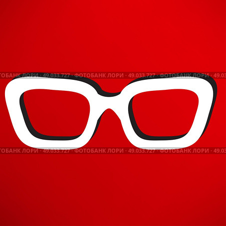 Glasses icon. Стоковая иллюстрация, агентство Ingram Publishing / Фотобанк Лори