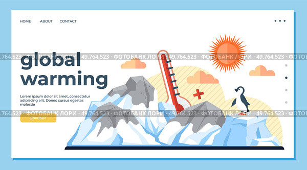 Global warming vector illustration. Ecological threads unravel in tapestry global warming, consequence relentless co2 emissions Conservation, rallying cry against environmental degradation, echoes. Global warming. Ecology, fragile guardian environment, weeps in face global warming and climate upheaval. Стоковая иллюстрация, агентство Ingram Publishing / Фотобанк Лори