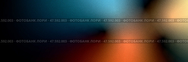 Глубокий темно-синий, индиго, лазурный, жженая сиена, оранжевый, охра, градиентный абстрактный фон. Смесь цветов, зернистая текстура, мягкий шумовой эффект. Динамичный яркий градиент для современного дизайна. Широкая панорама. Стоковая иллюстрация, иллюстратор ФотоИнтеллект / Фотобанк Лори