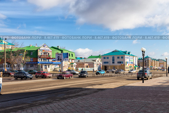 Город Канаш. Улица Железнодорожная (2015 год). Редакционное фото, фотограф Сергей Лаврентьев / Фотобанк Лори
