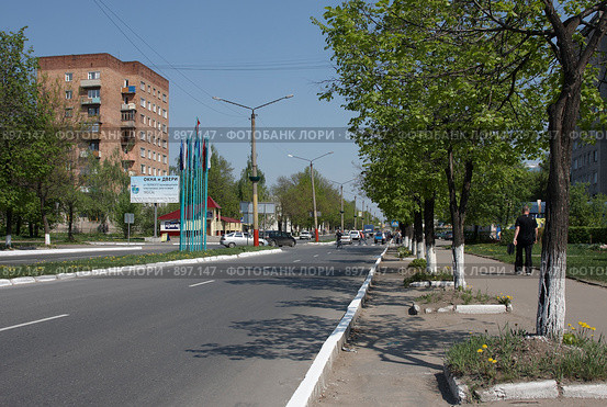 Город Муром. Улица Войкова (2009 год). Редакционное фото, фотограф Юрий Синицын / Фотобанк Лори