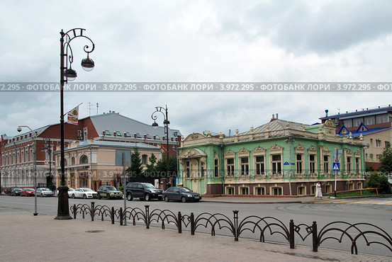 Город Тюмень. Музей- усадьба Колокольниковых (2012 год). Редакционное фото, фотограф Александр Тараканов / Фотобанк Лори