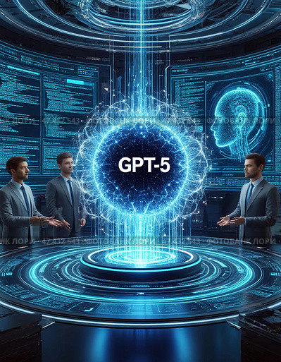 GPT 5. Стоковое AI-изображение, AI-художник Руслан Лесков / Фотобанк Лори