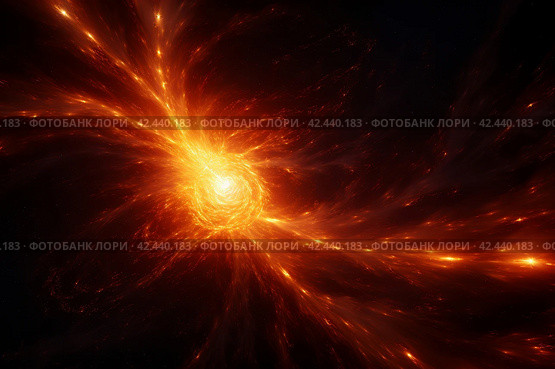 Gravitational wave star. Generate Ai. Стоковое AI-изображение, AI-художник Иван Рябоконь / Фотобанк Лори