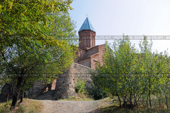 Грузия. Кахетия. Крепость и церковь Греми (2018 год). Стоковое фото, фотограф Рябков Александр / Фотобанк Лори