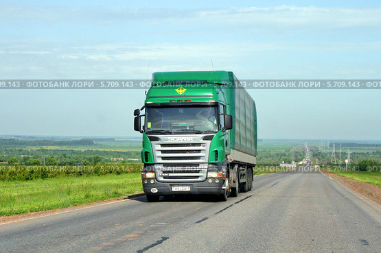 Грузовик Scania R420 (2008 год). Редакционное фото, фотограф Art Konovalov / Фотобанк Лори