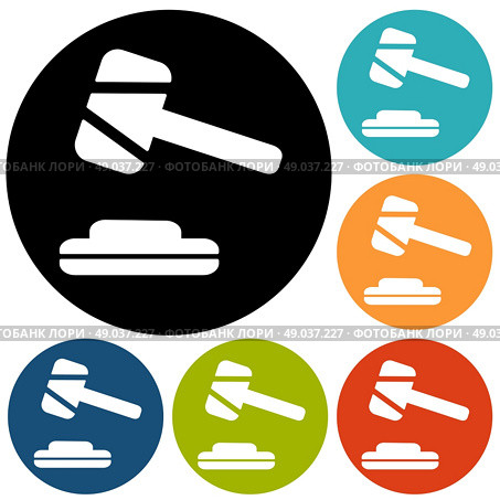 Hammer icon. Стоковая иллюстрация, агентство Ingram Publishing / Фотобанк Лори