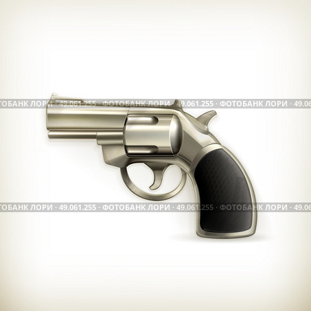 Handgun, vector. Стоковая иллюстрация, агентство Ingram Publishing / Фотобанк Лори
