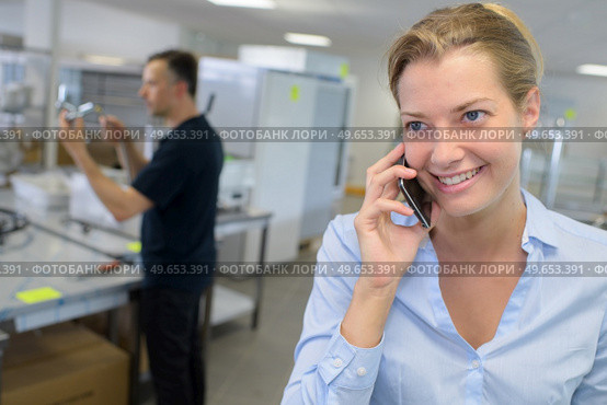 happy and friendly customer representative. Стоковое фото, агентство Ingram Publishing / Фотобанк Лори