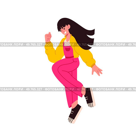 Happy people vector illustration. The happy people concept thrives on emotion being carefree and glad Positive and successful individuals celebrate each achievement with excitement. Happy people. Winners maintain merry and joyful disposition, spreading happiness around. Стоковое фото, агентство Ingram Publishing / Фотобанк Лори