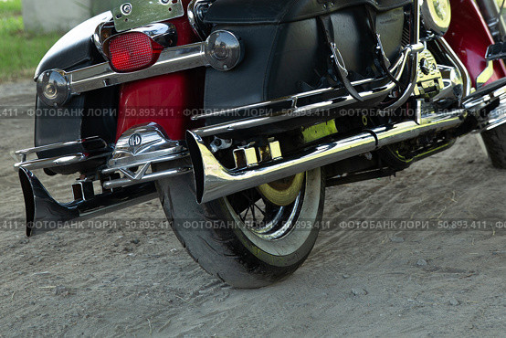 Harley-Davidson Road King FLHRCI. Редакционное фото, фотограф Валентина Кунц / Фотобанк Лори