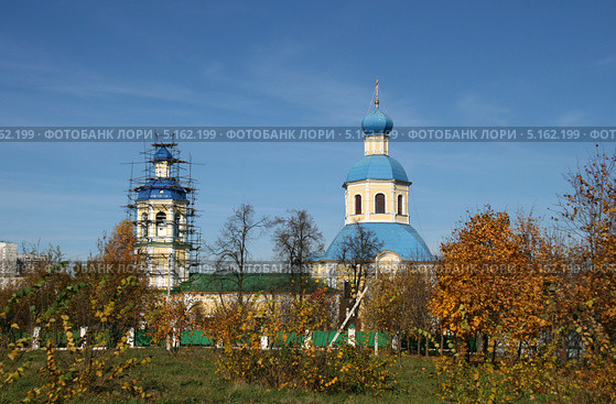 Храм Петра и Павла. Москва, Ясенево, Подворье Оптиной пустыни (2013 год). Стоковое фото, фотограф Щеголева Ольга / Фотобанк Лори