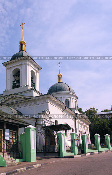 Храм Святителя Николая в Котельниках (2010 год). Стоковое фото, фотограф Илюхина Наталья / Фотобанк Лори