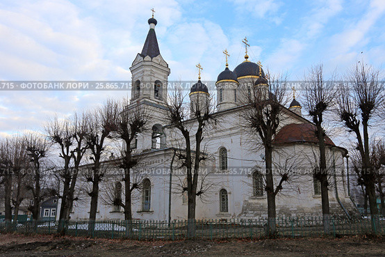 Храм Троицы Живоначальной («Белая Троица»). Тверь (2017 год). Стоковое фото, фотограф Алексей Гусев / Фотобанк Лори