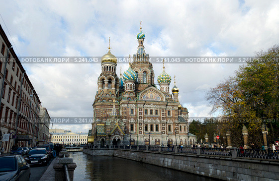 Храм Воскресения Христова (Спас-на-крови). Санкт-Петербург (2011 год). Редакционное фото, фотограф Борис Останкович / Фотобанк Лори