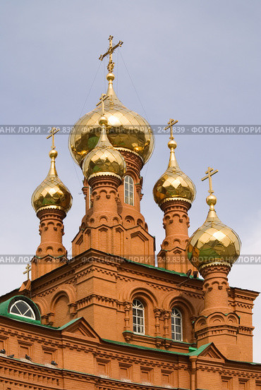 Храм Вознесения Господня (Феодосиевская церковь) (2008 год). Стоковое фото, фотограф Александр Лядов / Фотобанк Лори