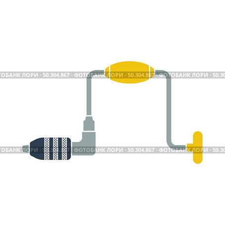 Icon Of Auge. Flat Color Design. Vector Illustration. Стоковая иллюстрация, агентство Ingram Publishing / Фотобанк Лори
