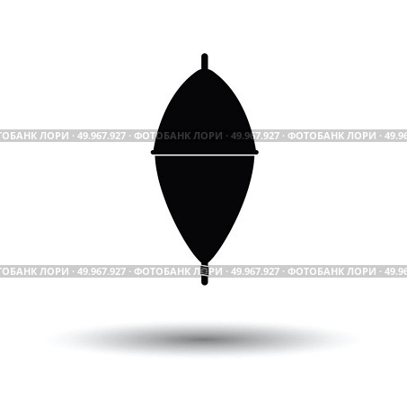Icon of float . White background with shadow design. Vector illustration. Стоковая иллюстрация, агентство Ingram Publishing / Фотобанк Лори