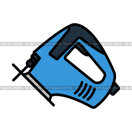 Icon Of Jigsaw Icon. Editable Bold Outline With Color Fill Design. Vector Illustration. Стоковая иллюстрация, агентство Ingram Publishing / Фотобанк Лори