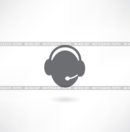 icon of support - vector icon. Стоковая иллюстрация, агентство Ingram Publishing / Фотобанк Лори