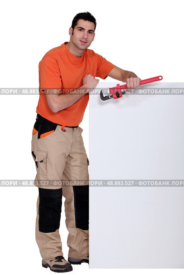 If you need a good plumber. Стоковое фото, агентство Ingram Publishing / Фотобанк Лори