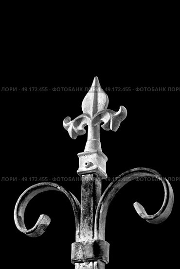 in the sky an iron fence prospective and abstracr background. Стоковое фото, агентство Ingram Publishing / Фотобанк Лори