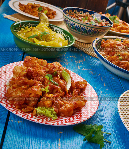 Indian cuisine (2018 год). Стоковое фото, фотограф Александр Fanfo / Фотобанк Лори