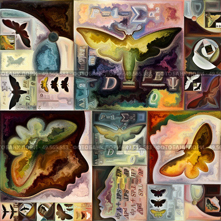 Inner Encryption series. Background of abstract organic forms, art textures and colors on subject of hidden meanings, sacred life, drama, poetry, mysticism and art. Стоковое фото, агентство Ingram Publishing / Фотобанк Лори