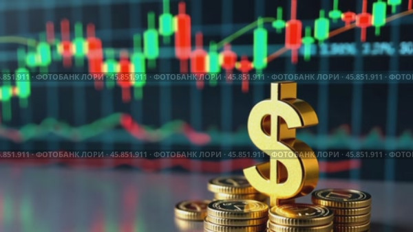 Investing Strategies for Beginners Focusing on Stock Market Trends and Financial Growth in 2023. Стоковое AI-видео, аниматор Sergey Grishin / Фотобанк Лори