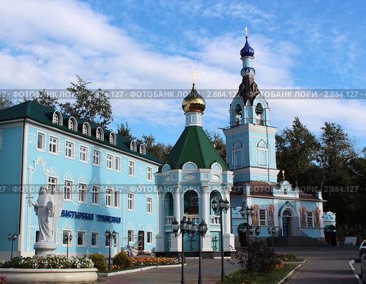 Иоанно-Предтеченский кафедральный собор Екатеринбурга. Стоковое фото, фотограф Татьяна Злобина / Фотобанк Лори