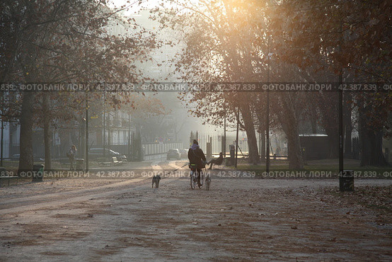 Италия. Милан. Парк Семпионе в Милане (Parco Sempione) (2019 год). Стоковое фото, фотограф Ерохин Дмитрий Викторович / Фотобанк Лори