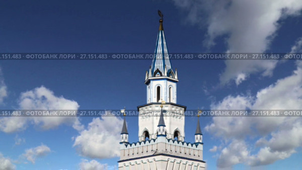 Измайловский кремль (Кремль в Измайлово), Москва, Россия - один из самых ярких и интересных городских достопримечательностей, включая музеи, рестораны, ярмарки и рынки и многие другие достопримечательности (2017 год). Редакционное видео, видеограф Владимир Журавлев / Фотобанк Лори