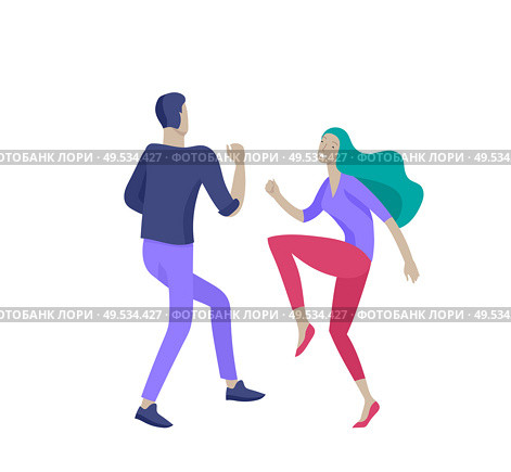 Jumping character in various poses. Group of young joyful laughing people jumping with raised hands. Happy positive young men and women rejoicing together, happiness, freedom, motion people concept.. Jumping character in various poses. Group of young joyful laughing people jumping with raised hands. Happy positive young men and women. Стоковая иллюстрация, агентство Ingram Publishing / Фотобанк Лори