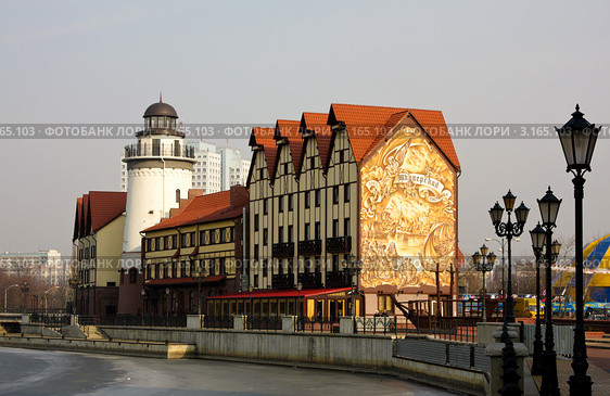 Калининград. Рыбная деревня (2011 год). Редакционное фото, фотограф Наталья Белотелова / Фотобанк Лори