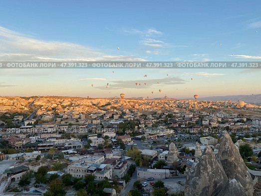 Каппадокия. Турция (2020 год). Стоковое фото, фотограф Жанна  Киймазаслан / Фотобанк Лори