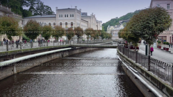 Карловы Вары, Чехия (2014 год). Стоковое видео, видеограф Куликов Константин / Фотобанк Лори