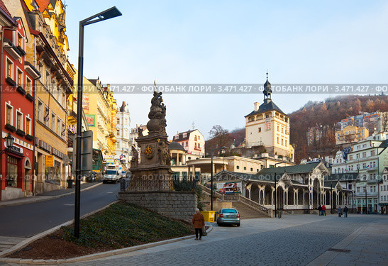 Карловы Вары. Чешская Республика (2011 год). Редакционное фото, фотограф Яков Филимонов / Фотобанк Лори