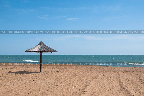 Каспийское море в Дагестане. Стоковое фото, фотограф Олег Беляков / Фотобанк Лори